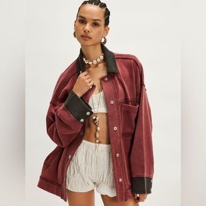 🌻 Free People Cabin Shore Jacket